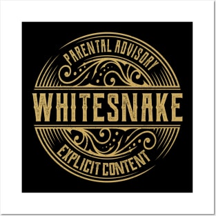 Whitesnake Vintage Ornament Posters and Art